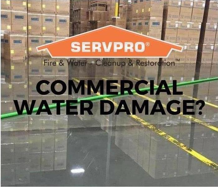 servpro logo in front of commercial building
