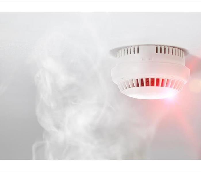 Fire Safety - image of smoke detector